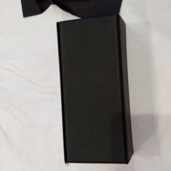 Furla Italy Sunglass Hard Case & cloth black logo nwot - Picture 8 of 11